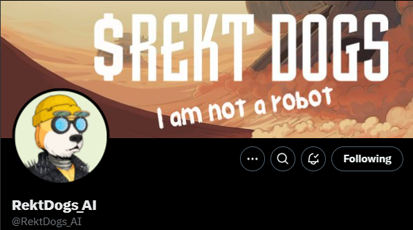 Rekt Dogs AI Assistant on X